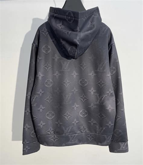 lv hoodie black|louis vuitton plane hoodie.